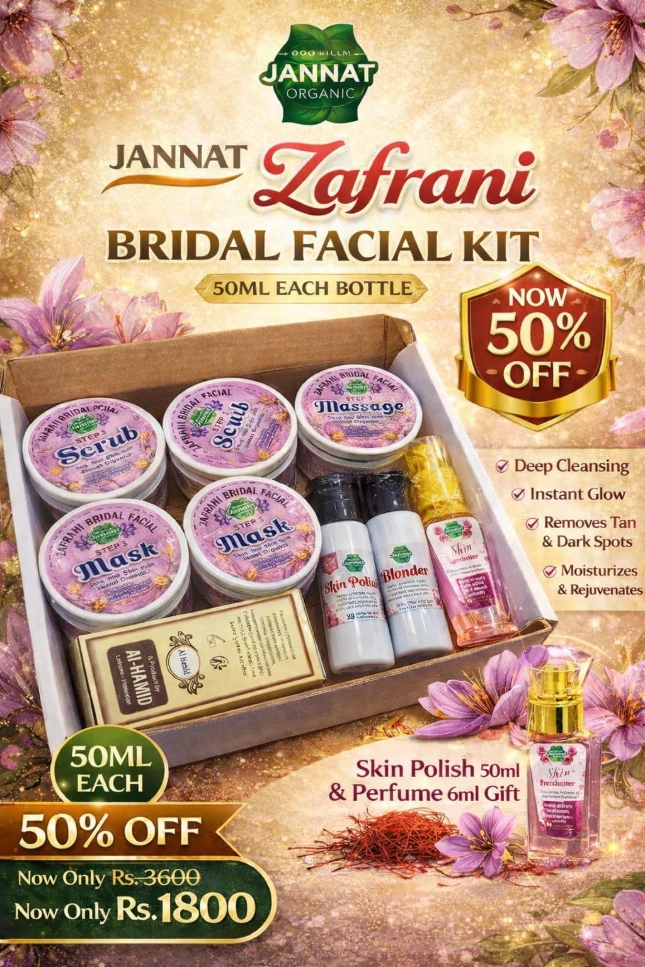 Zafrani bridal facial kit